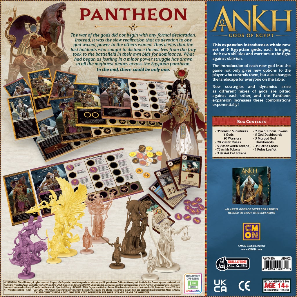 Ankh Gods Of Egypt Pantheon Expansion Fabricator S Forge Online Store